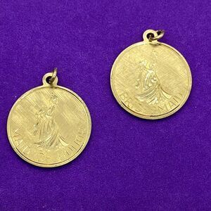 💛 Vintage 12k GF Maid of Honor & Bridesmaid Charm/Pendant Gift